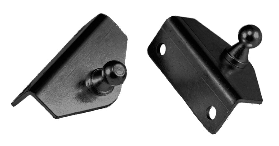 JR Products BR1015 Gas Spring Mounting Brackets - Angled, 2/pk
