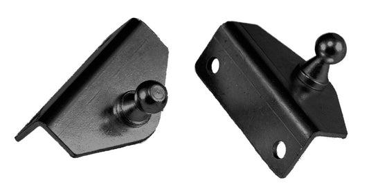 JR Products BR1015 Gas Spring Mounting Brackets - Angled, 2/pk