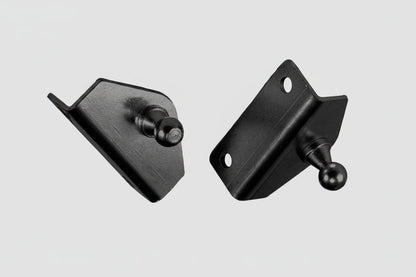 JR Products BR1015 Gas Spring Mounting Brackets - Angled, 2/pk