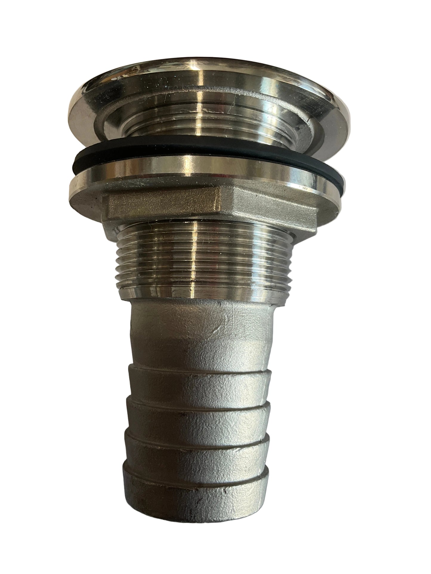 Marpac SS Thru Hull 1-1/2" hose barb