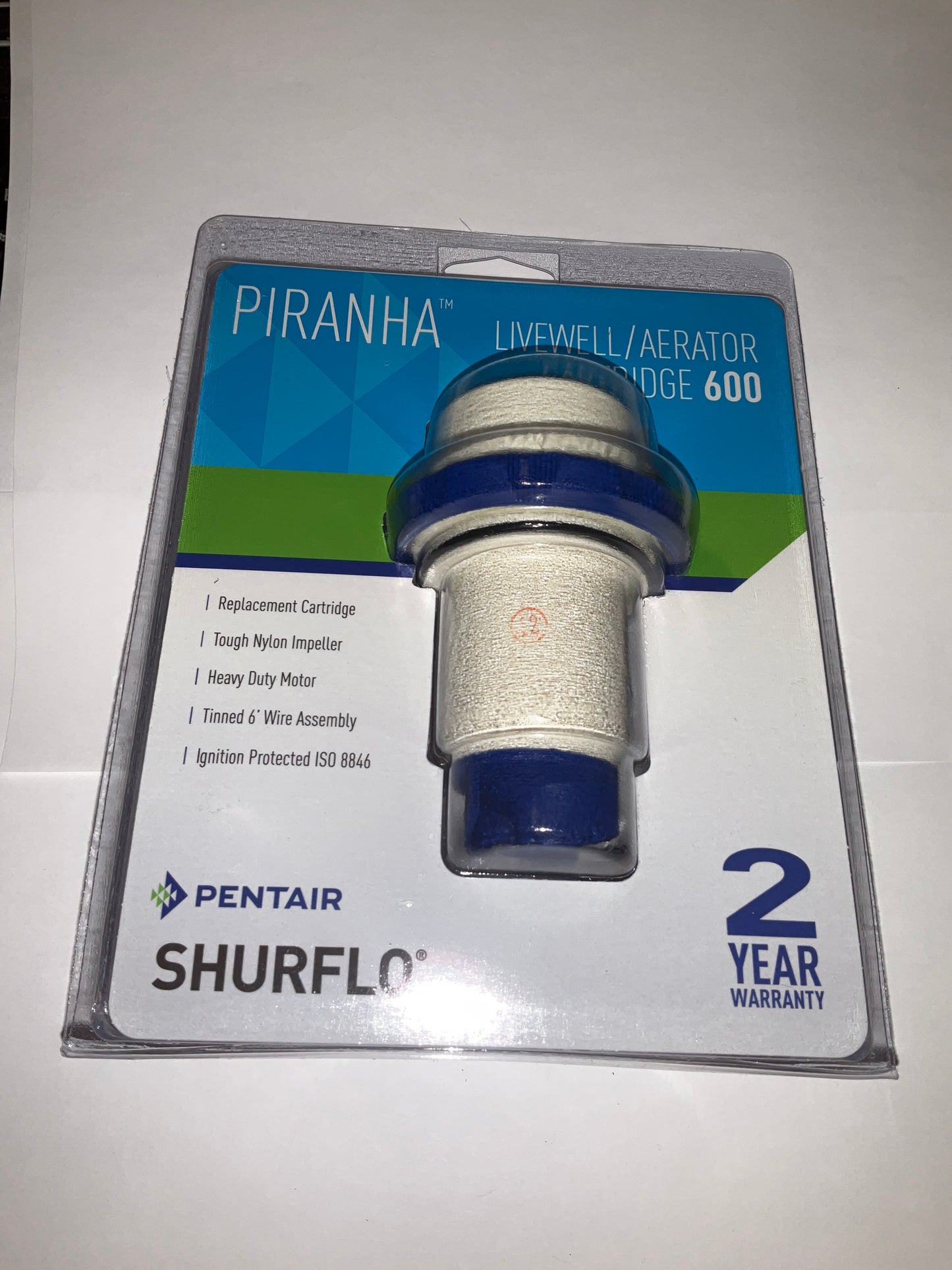 Shurflo by Pentair Replacement Cartridge - 600GPH - 12V 94-619-00