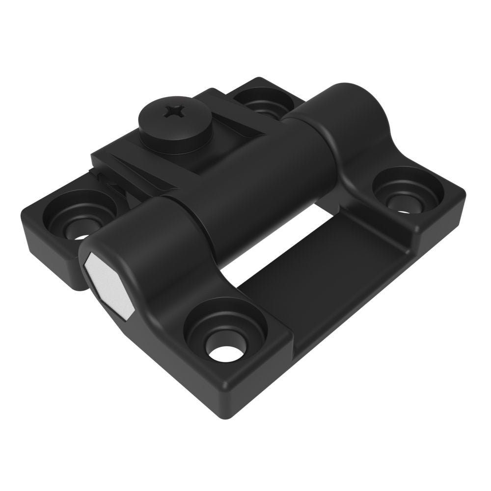 Southco E6-10-301-20 Adjustable Torque Hinge, Black