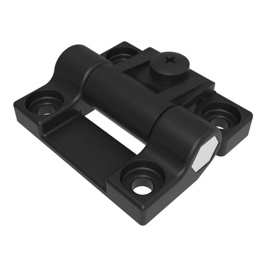 Southco E6-10-301-20 Adjustable Torque Hinge, Black