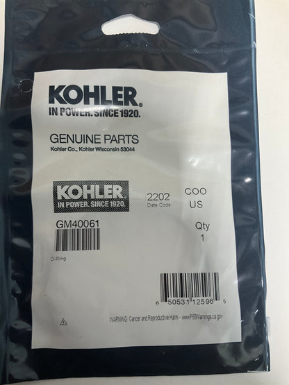 Kohler GM40061 ECD Catalyst O-ring