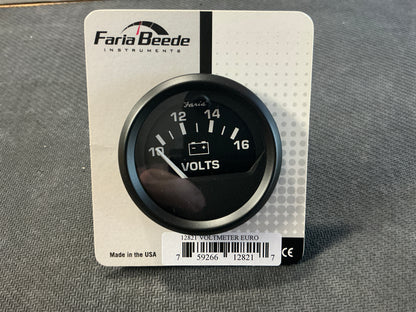 Euro voltmeter Faria 12821