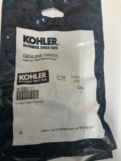 Kohler X-582-11 Connector w/ vibra seal