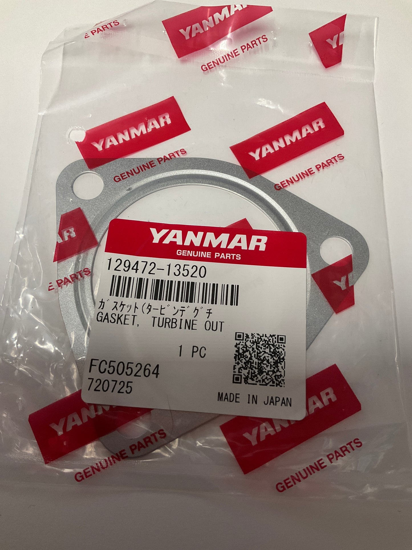 Yanmar 129472-13520 Gasket