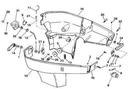Bow Washer, OMC 330234 (NOS)