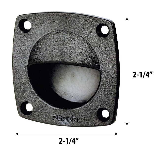 Flush Pull, Plastic, Perko 1016DP0BLK