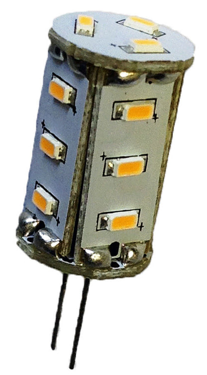ILTWG4-15W-B Tower LED Bulb, GU4, Warm White, 10-30VDC,  Omni-Directional