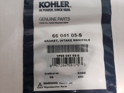 Kohler 66 041 05-S OEM Intake Manifold Gasket