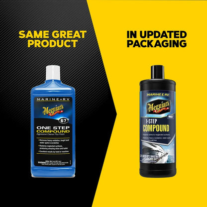 Meguiar's M6732 One Step Compound #67, 32 oz.