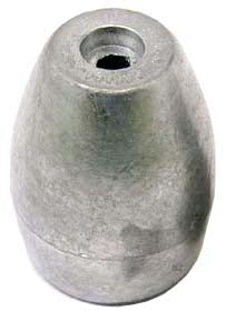 7/8" In Prop Shaft Zinc, "B" 5/8" Thread Size