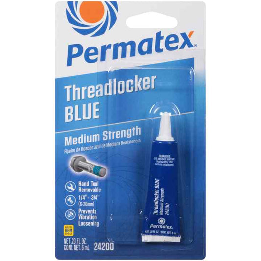 Permatex® Medium Strength Threadlocker Blue , 6 ML