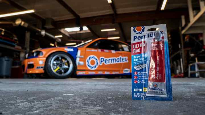 Permatex® Ultra Red® RTV Silicone Gasket Maker, 3 OZ