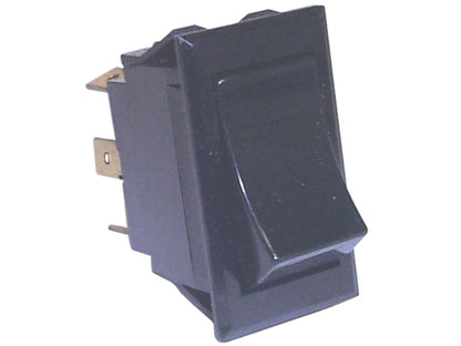 STANDARD ROCKER SWITCH, ON-OFF-ON DPDT