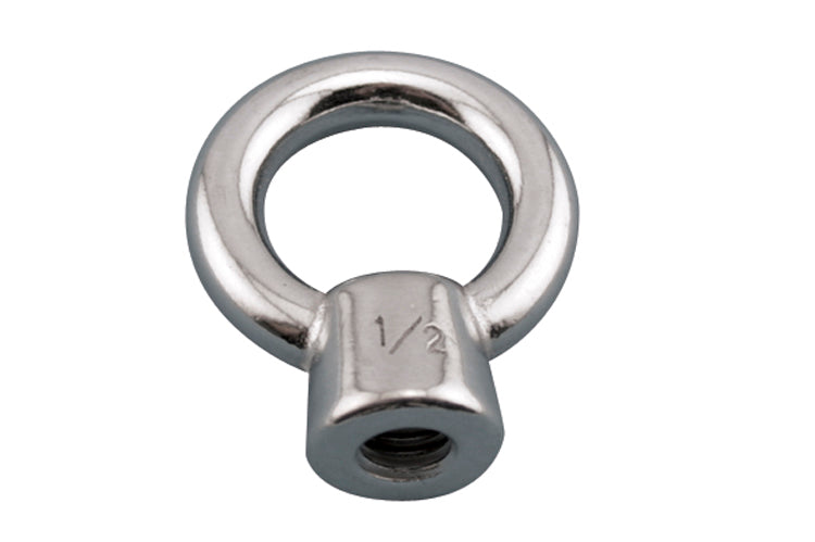 Eye Nut, Grade: 316 Stainless Steel, 1/2"