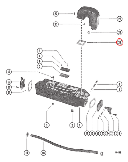 Gasket, Elbow, Super Gasket 310