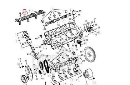 Screw, OMC 3853171, (NOS)