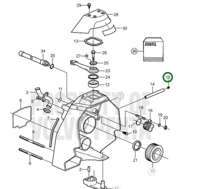 Nipple, Grease Fitting, Volvo, 3852121, (NOS)