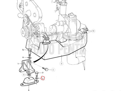Washer, Volvo 976945, Replaces 960148