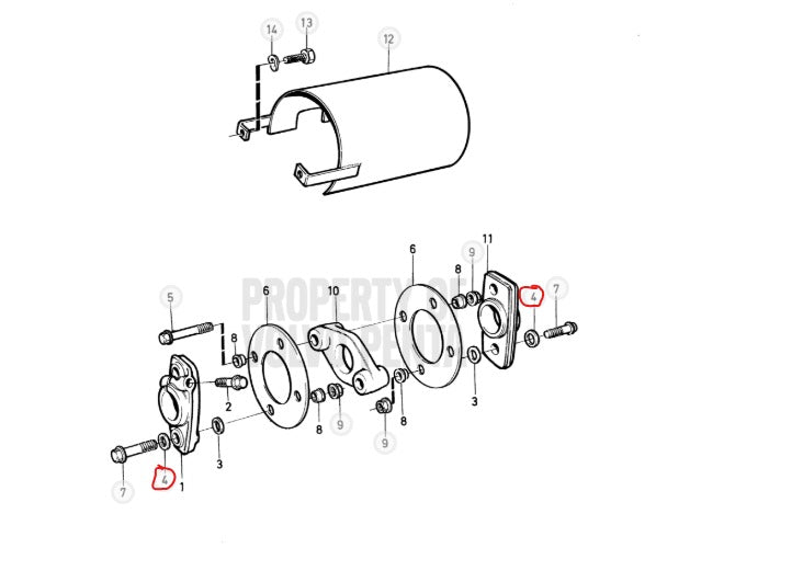 Washer, Volvo 976945, Replaces 960148