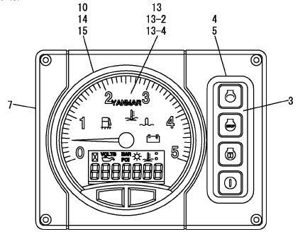 Yanmar 164100-31102 Switch