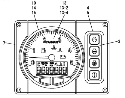 Yanmar 164100-31102 Switch
