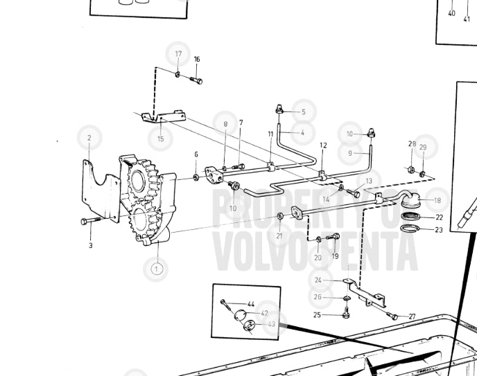 spring washer, Volvo 941907, (NOS)