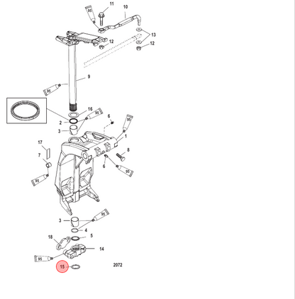 Ring, Retainer, Quicksilver 67684