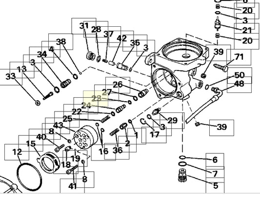 O-RING, Valve core, lower, OMC 324678