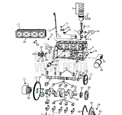 Stud, Volvo 3853274