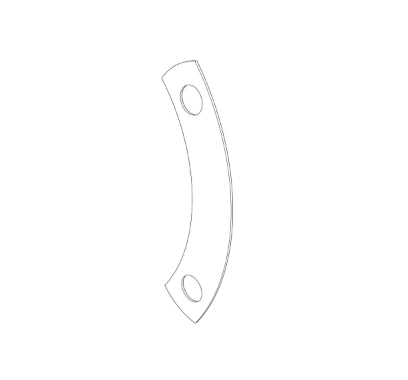 Striker Plate, Volvo, 806624 Vintage, (NOS)