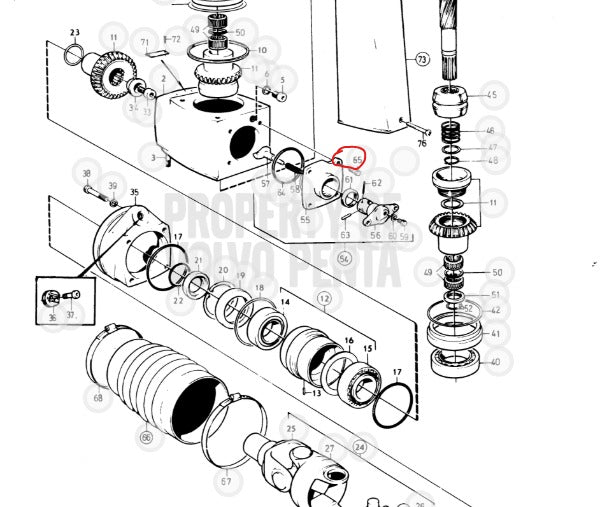 Screw, Volvo, 940169, (NOS)
