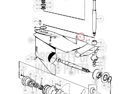 Screw, Volvo 959440, (NOS)