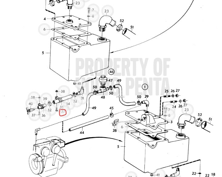 Cross Recessed Screw, Volvo 956094, (NOS)