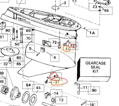 E-Tec Drain Screw with Magnet, Sierra 18-4249