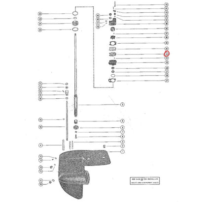 Gasket,WP Face Plate, Sierra 18-2828