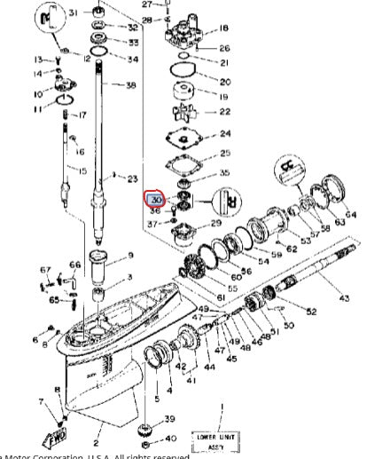 Oil Seal, Sierra 18-0265