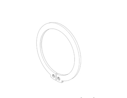 Lock Ring, Volvo 945497, Vintage, (NOS)
