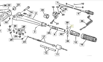 Guide, Throttle, OMC 329879, (NOS)