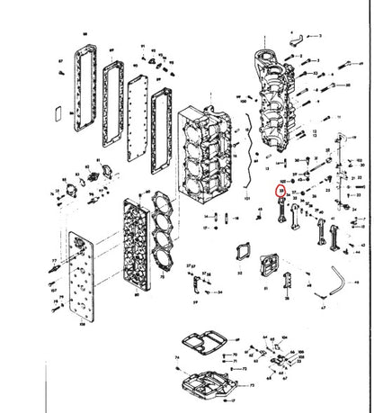 Gasket, Reed Plate, Aqua Power 1242