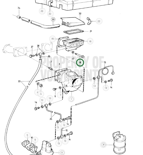 Screw, Hex, Volvo 955281, Replaced By 1328811, (NOS)