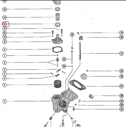 Gasket, Strainer, Sierra 18-2570