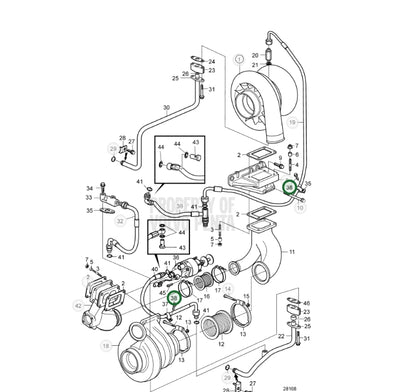 Flange Screw, Volvo 944926