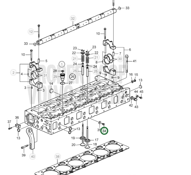 Flange Screw, Volvo 944926