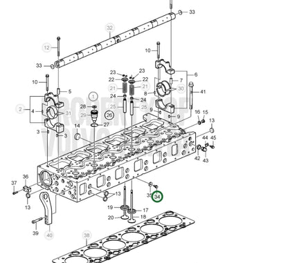 Flange Screw, Volvo 944926