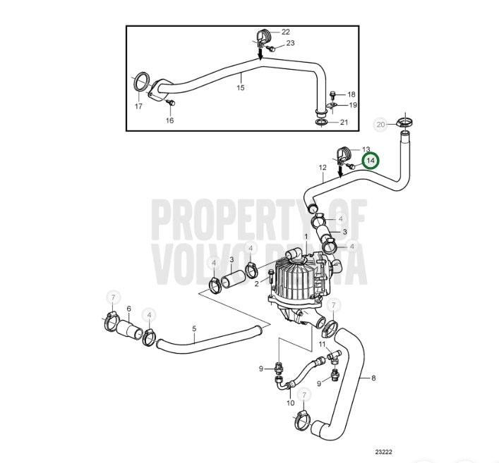 Flange Screw, Volvo 944926
