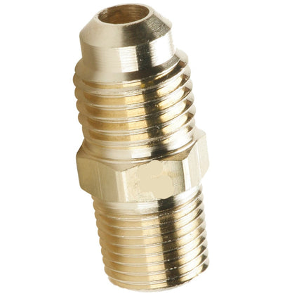 Brass Flare Half Union, 1/2"mip x 3/8" Flare, 10-268