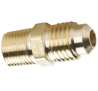 Brass Flare Half Union, 1/2"mip x 3/8" Flare, 10-268